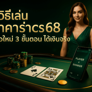 วิธีเล่น บาคาร่า cs68 มือใหม่