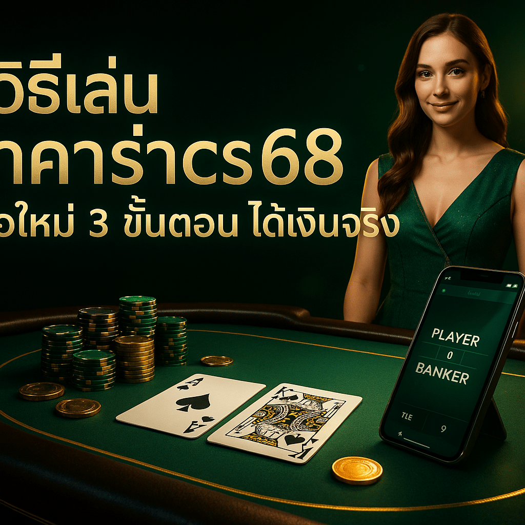 วิธีเล่น บาคาร่า cs68 มือใหม่