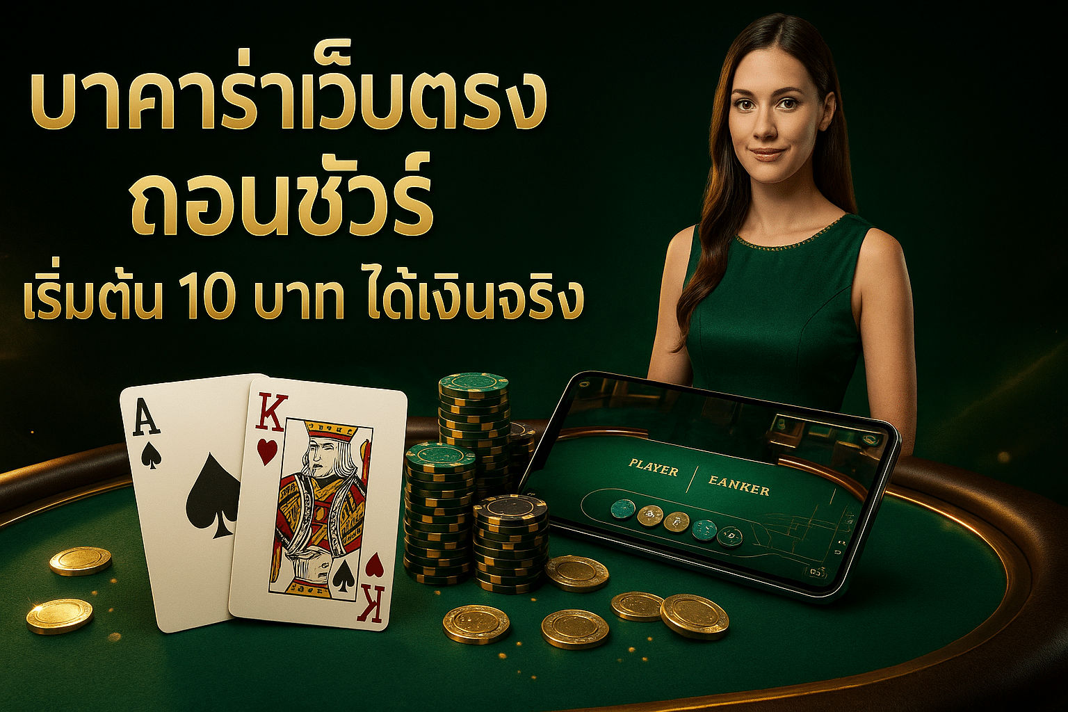 บาคาร่าเว็บตรง ถอนชัวร์